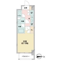 コンフォート新栄の物件間取画像